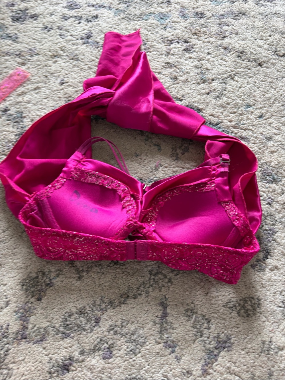 Custom Dark Pink Two Piece Dance Costume - Picture 3 of 6